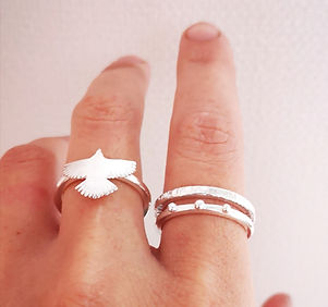 Sterling sIlver stacking rings - Rholene Singleton.jpg