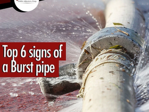 TOP 6 SIGNS A PIPE HAS BURST IN YOUR HOME