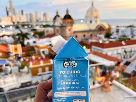 Los 10 países de  mayor consumo de AGUA EN CAJA