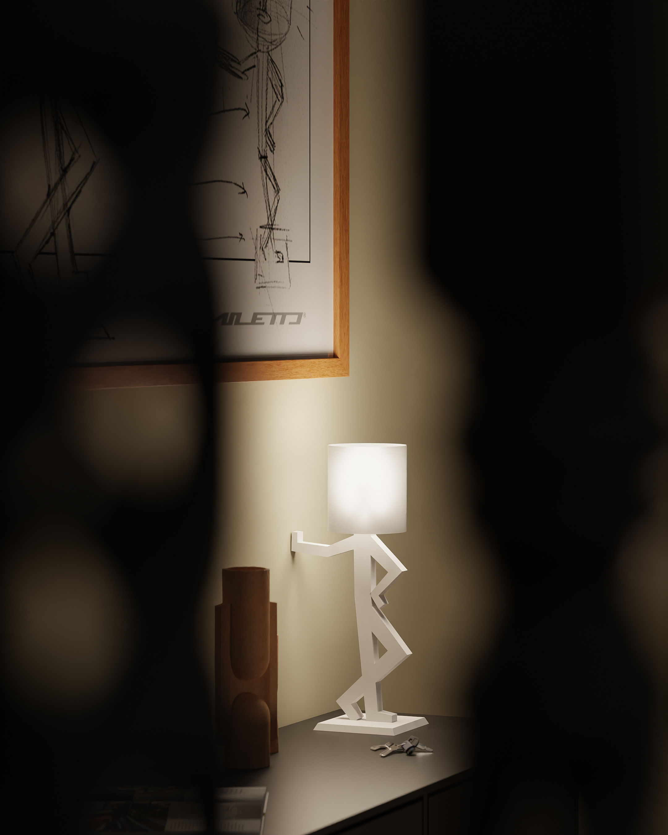 TI SEMBRA L'ORA DI ARRIVARE Lamp