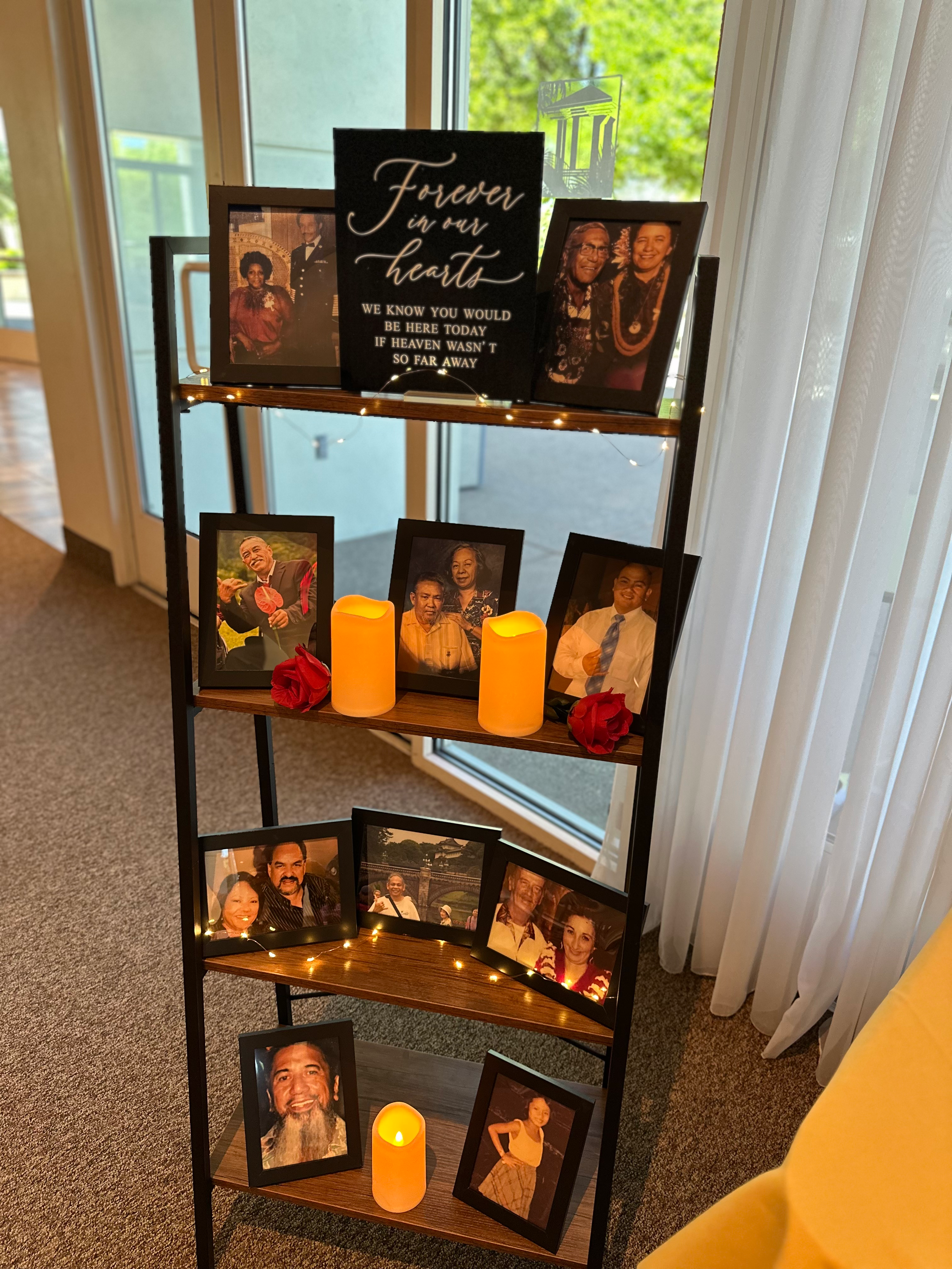 3-Tiered Wooden Shelf Rental