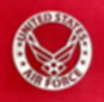US Air Force metal art