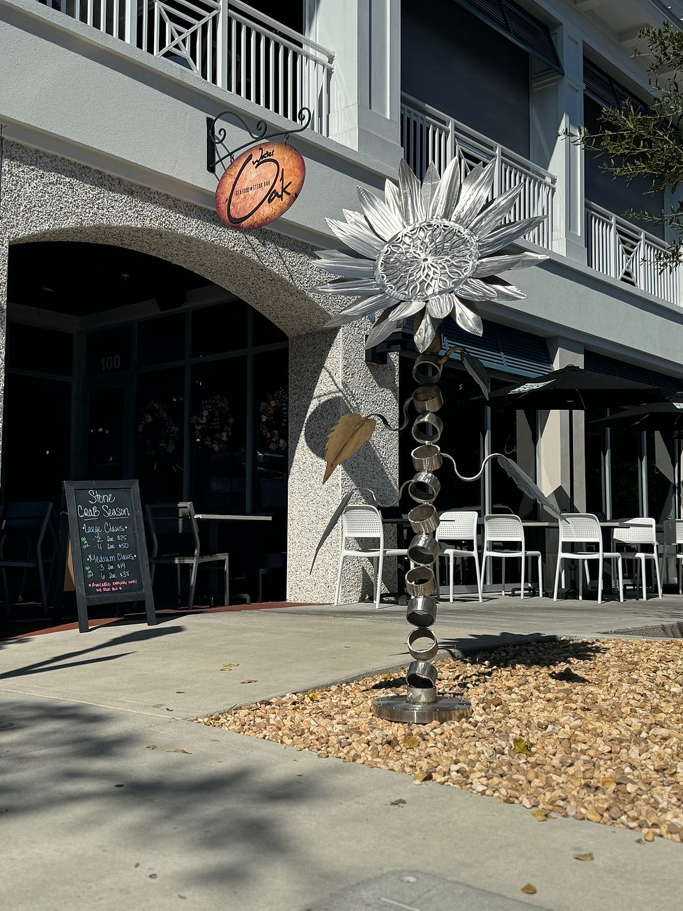 Thumbnail: stainless metal art