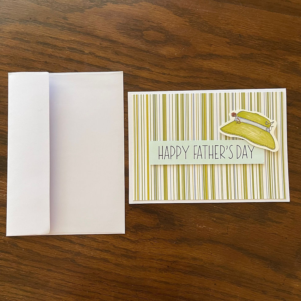 Thumbnail: Fisherman's Hat | Father's Day | Greeting Cards