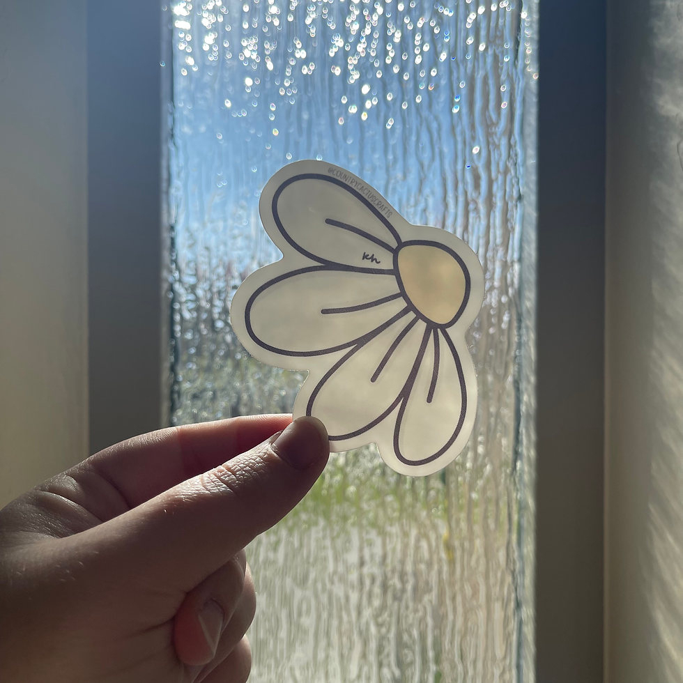 Thumbnail: White Daisy | Plants | Die-Cut Stickers