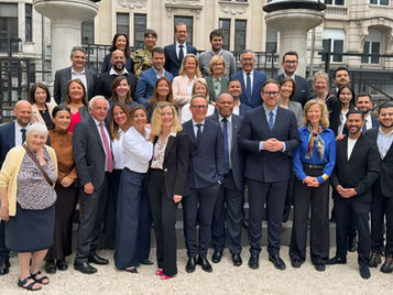 Cérémonie officielle de la fête de l'Iris au Parlement bruxellois