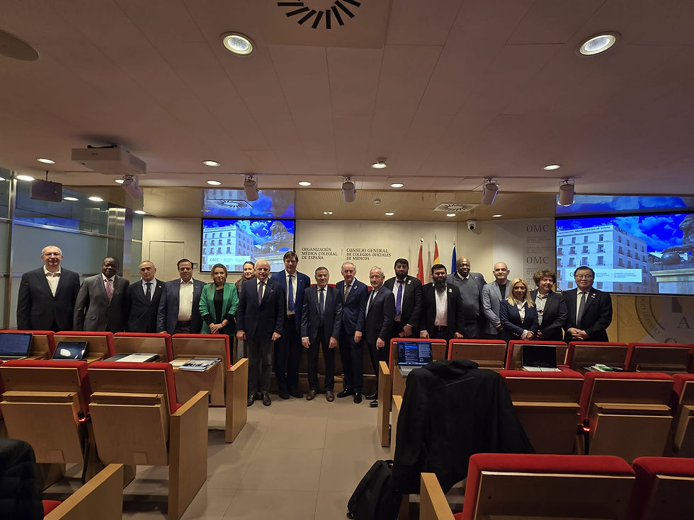 Assemblée générale de l'Union Mondiale des Professions Libérales (UMPL) à Madrid (Espagne)