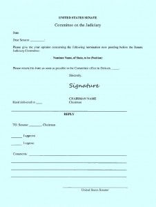 False outrage as Senators give the blue slip — and history — the slip