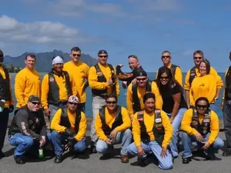 Harley Davidsons, Veterans, and America!