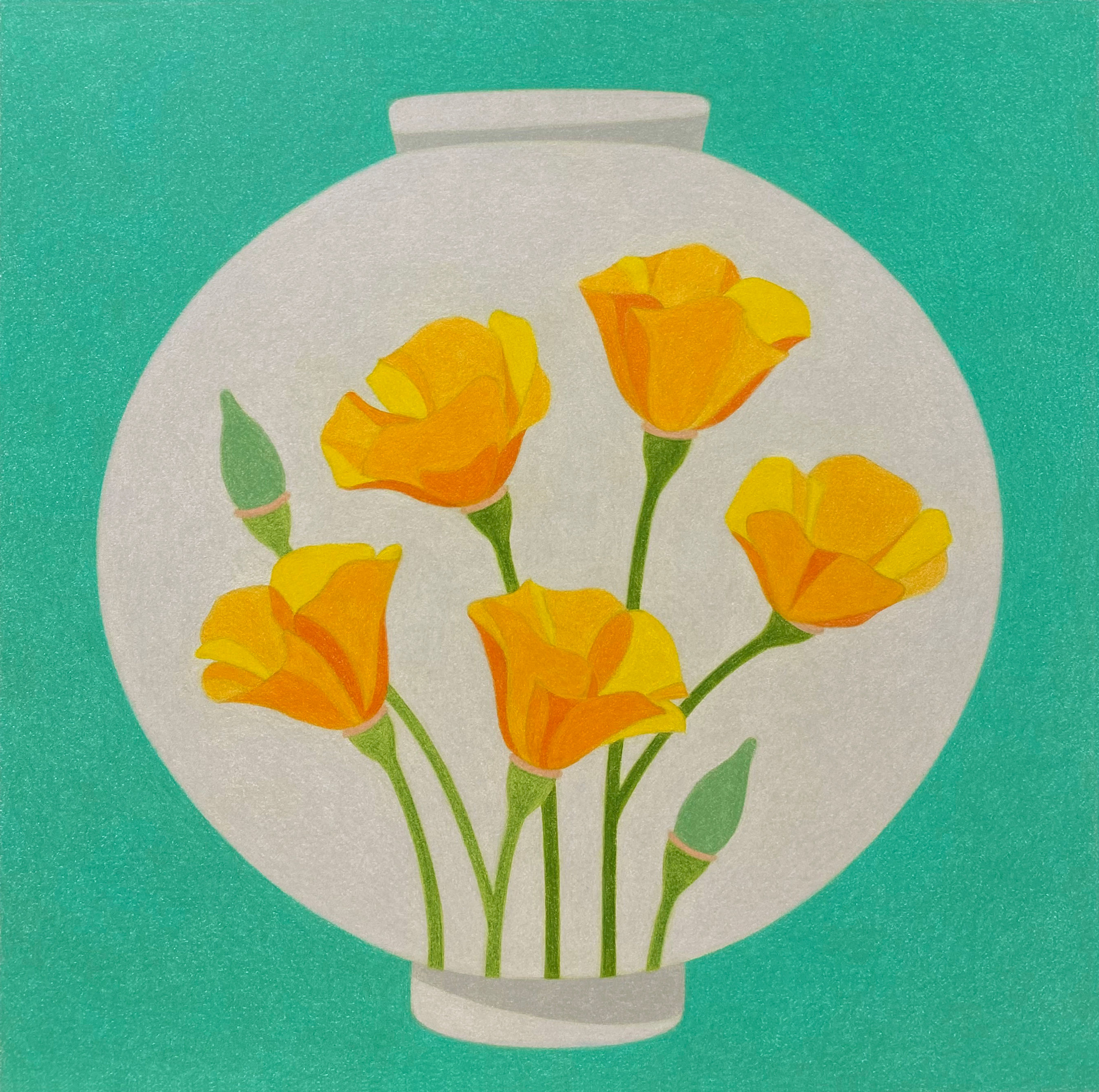 Moon Vase by  Moonji L. Pickering