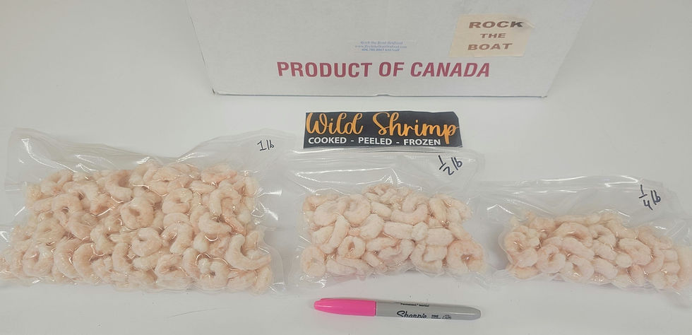 Thumbnail: Canadian Cold Water Shrimp cooked & peeled ~ ready to eat ~ WILD