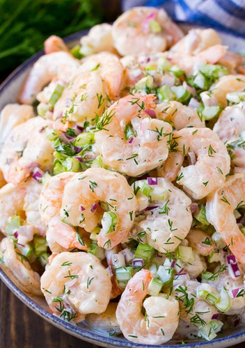 Canadian Cold Water Shrimp cooked & peeled ~ ready to eat ~ WILD | RocktheBoatSeafood