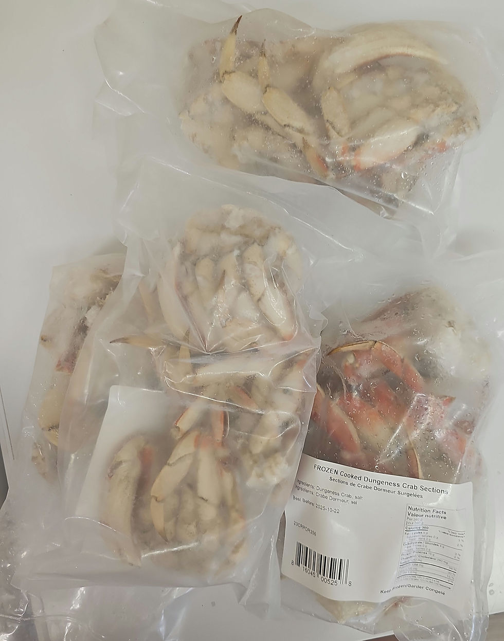 Thumbnail: Wild Dungeness Crab Clusters per LB CLEANED & WILD