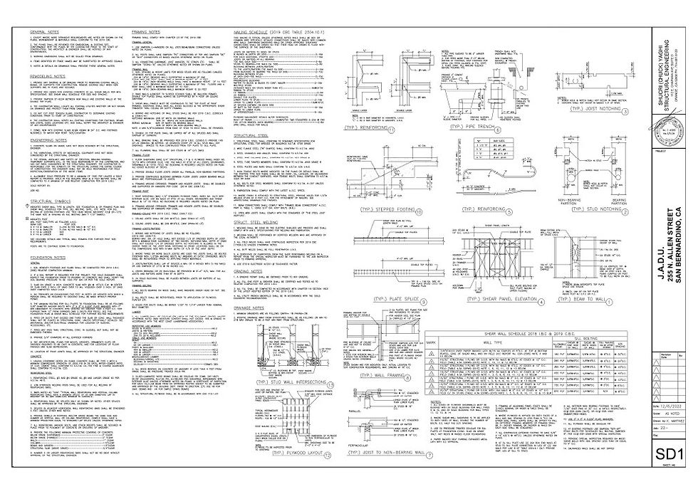 ADU (Accessory Dwelling Unit) Design