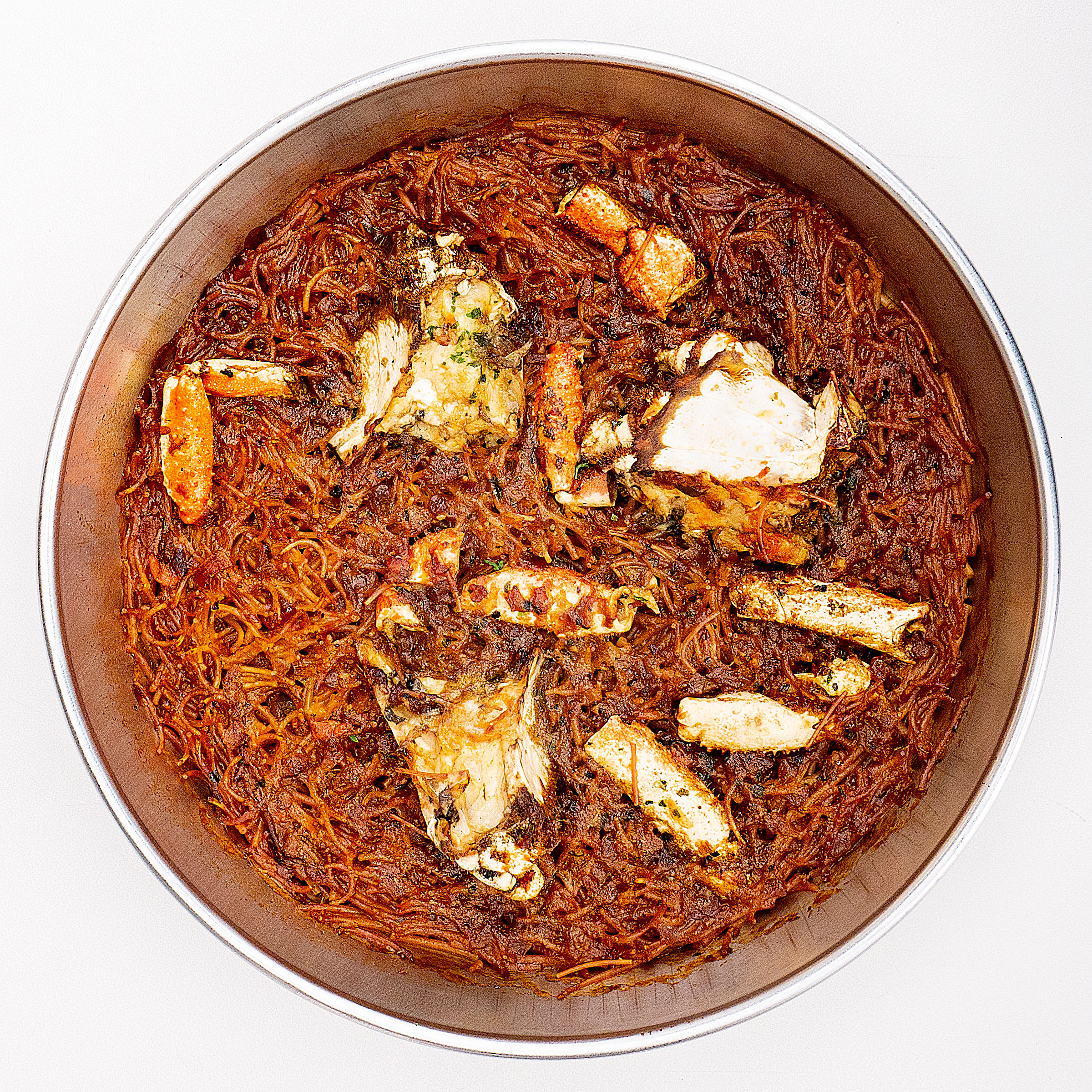 “Fideuà” de centolla gallega -precio por persona-