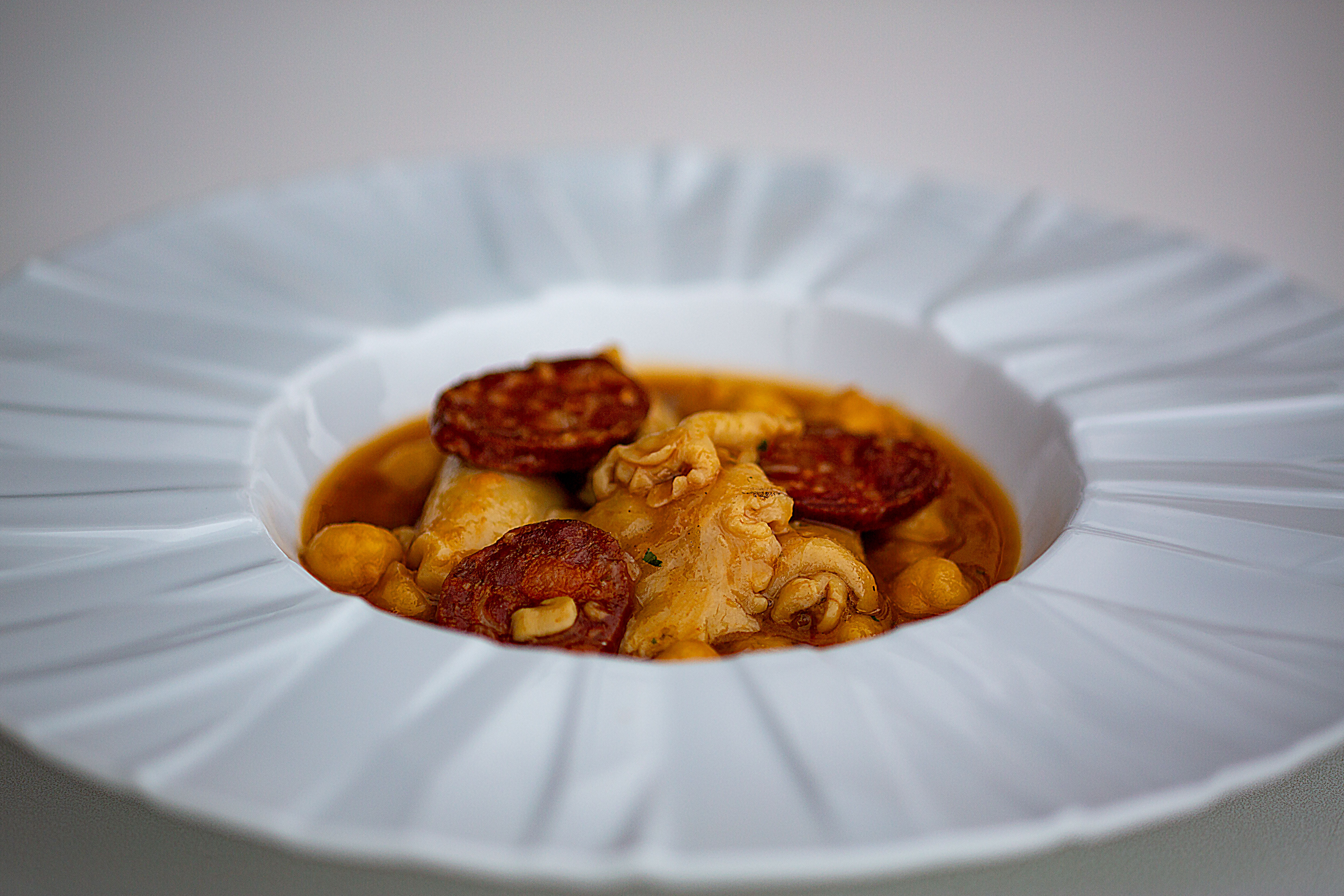Callos de mar -plato chup chup-