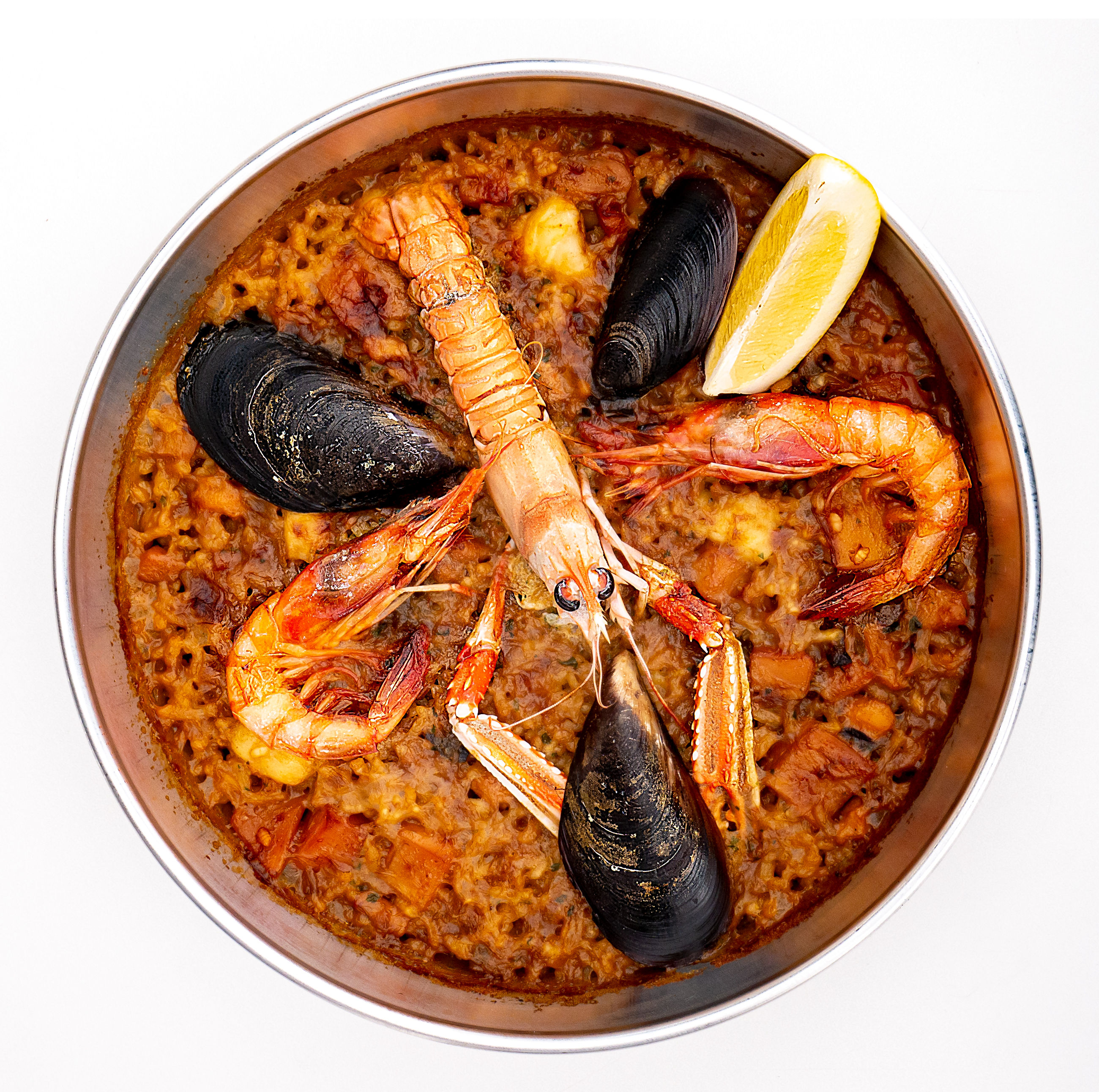 Paella a la marinera -precio por persona-