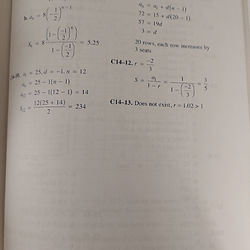 Algebra2 Chapter Exercise Answers
