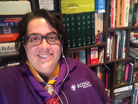 Morvan com a Chefe Patrícia Gorisch presente na Américas e na WOSM.