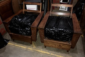 1940/50s Hawaiian Koa 6" chairs