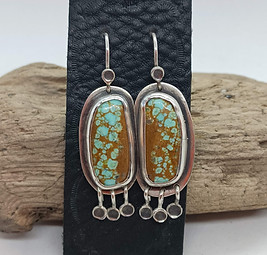 Royston Turquoise with Payette Dangles