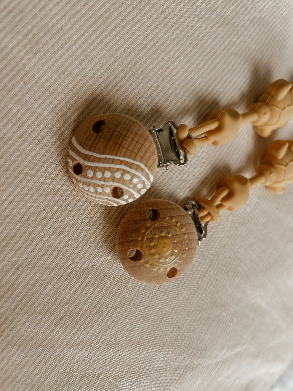 Thumbnail: Turtle Teether and Dummy Clip 