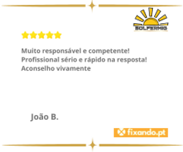 Avaliação de cliente