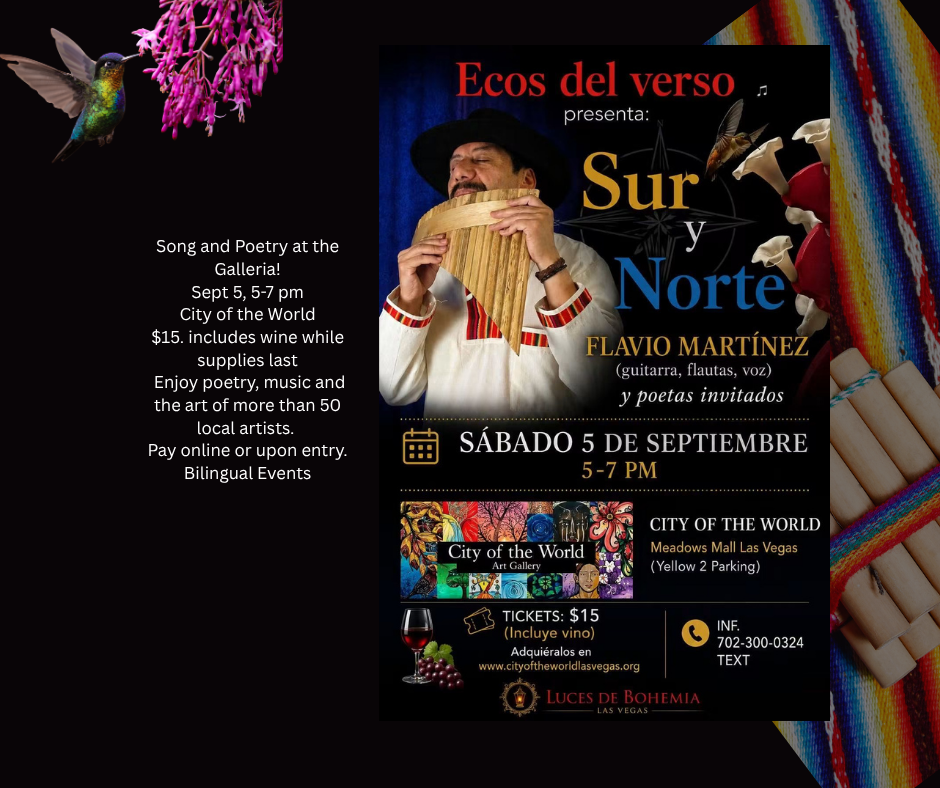 Ecos Del Verso (Echos of Verse) Sept 5