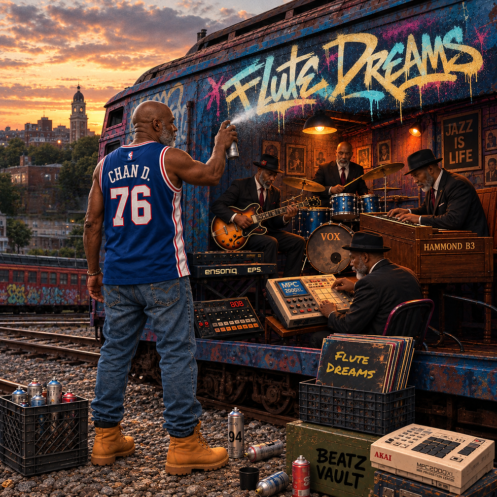 Flute Dreams album cover by Chan D.