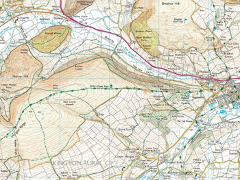 Why is your map covered in little blue squares?