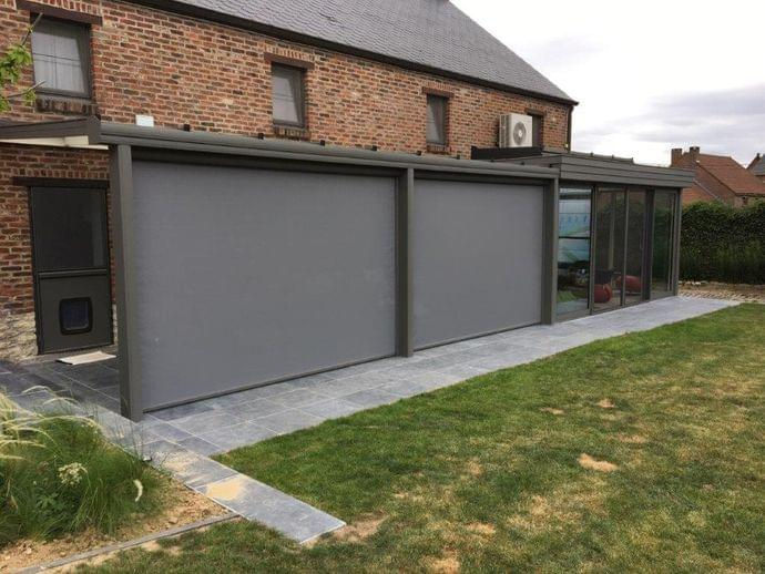 Veranda pergola screens