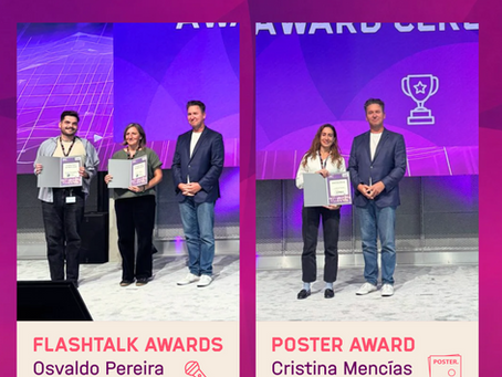 Congratulations to doctoral researchers Osvaldo and Cristina on receiving two of the prestigious awards at the Helmholtz Munich Diabetes Conference!