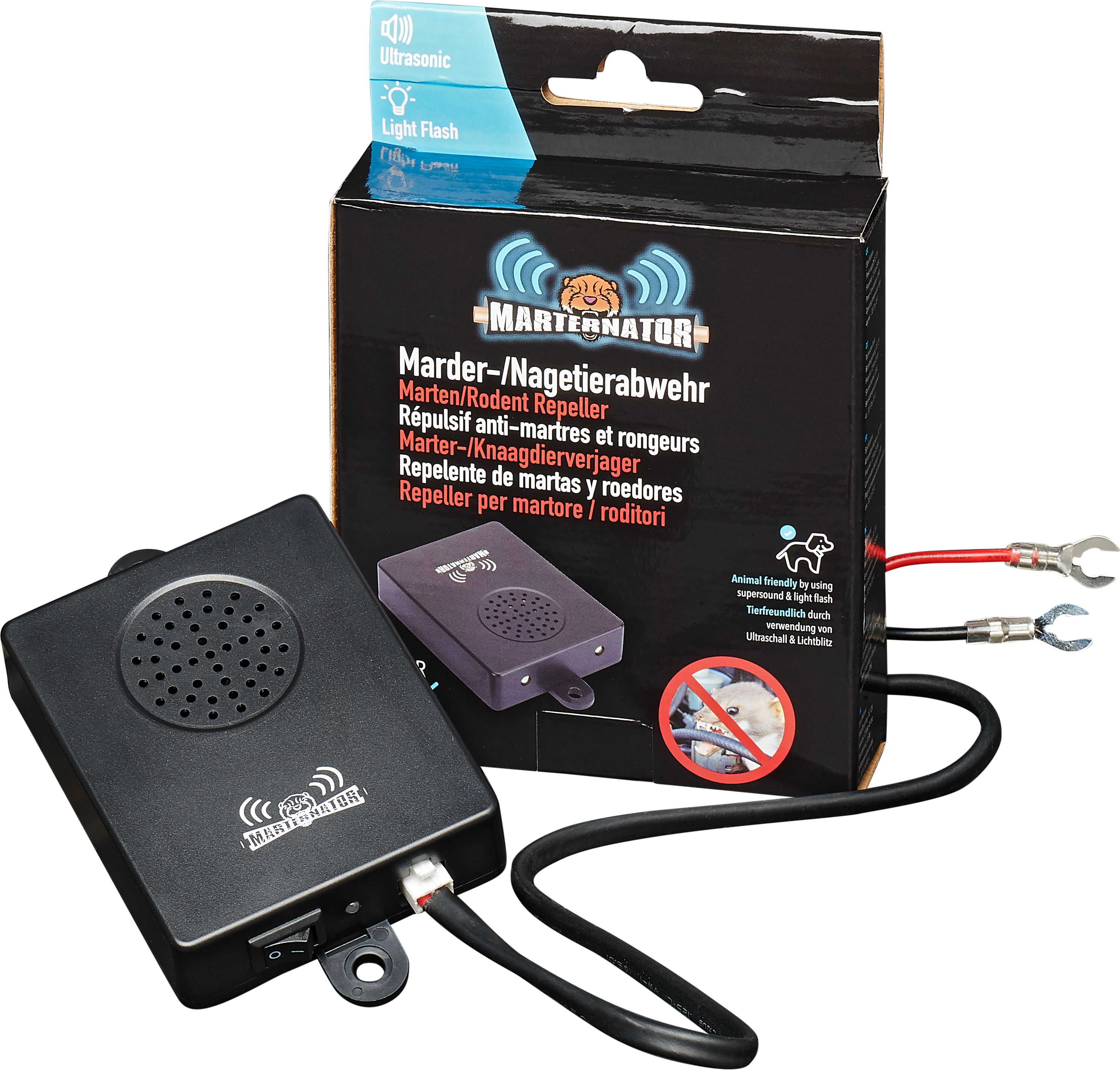 Martenator Anti-Marters Ultrasound Device + LED