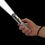 Thumbnail: RhineStun Stun Gun Flashlight - SILVER