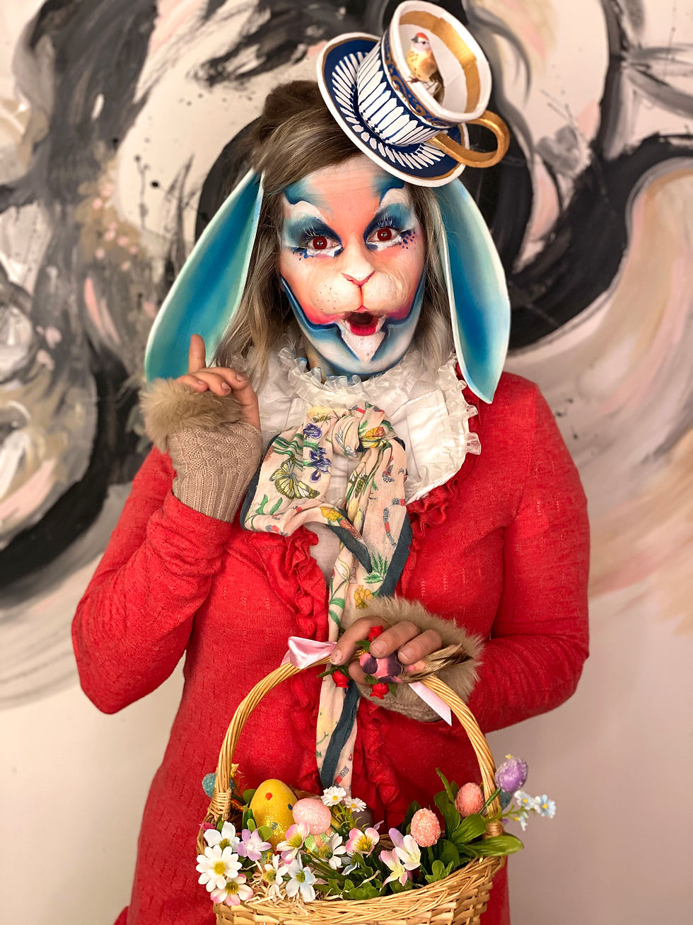 Miniature : Prothèse Lapin en foam latex