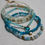 Thumbnail: Raw Aquamarine  and Amazonite Bracelet 