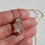Thumbnail: Floating Raw Green Amethyst Necklace - Gold