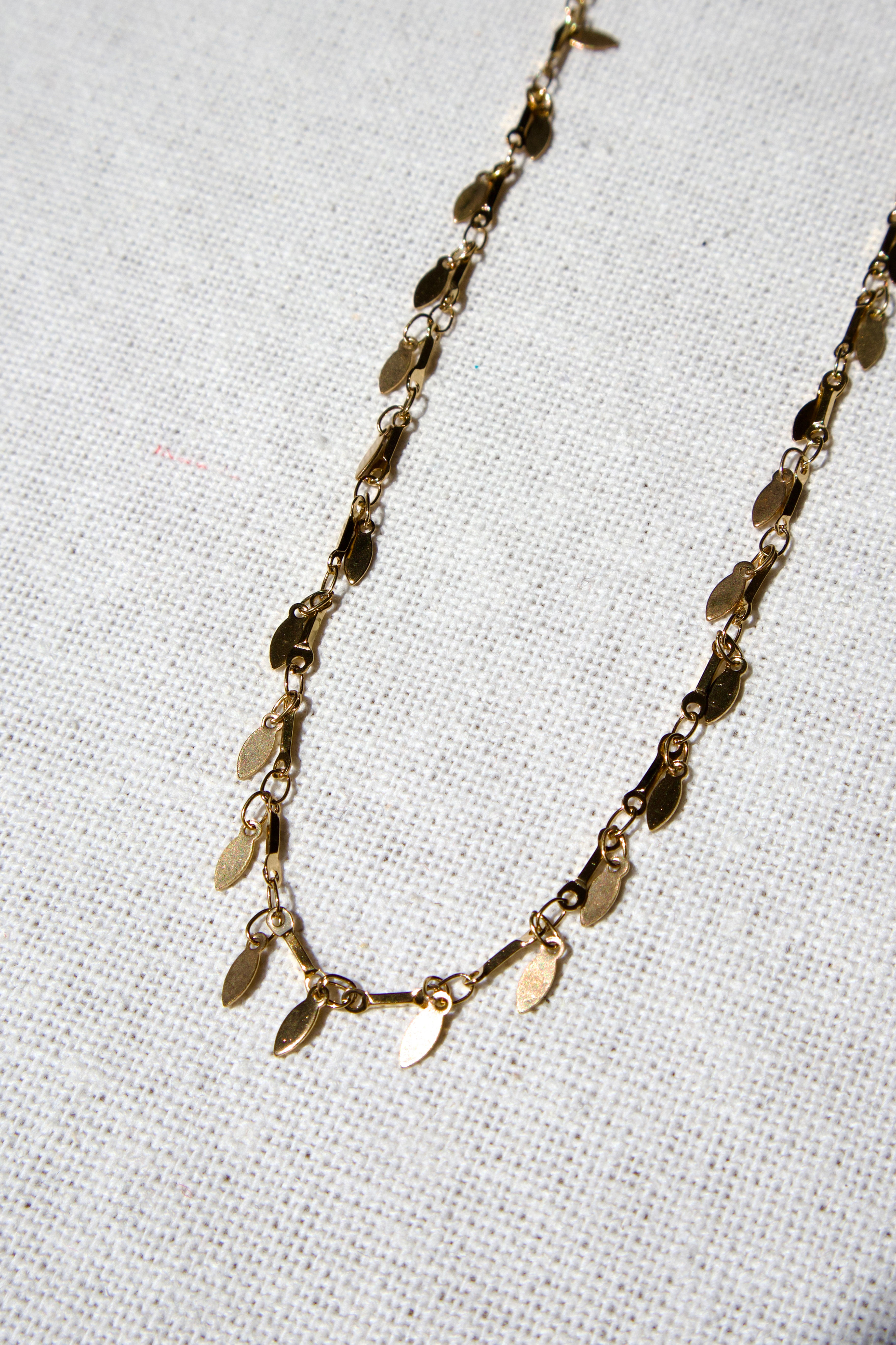 Dripping Gold Necklace
