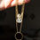 Thumbnail: Large Circle Necklace - Gold