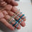 Thumbnail: Raw Aquamarine  and Amazonite Bracelet 