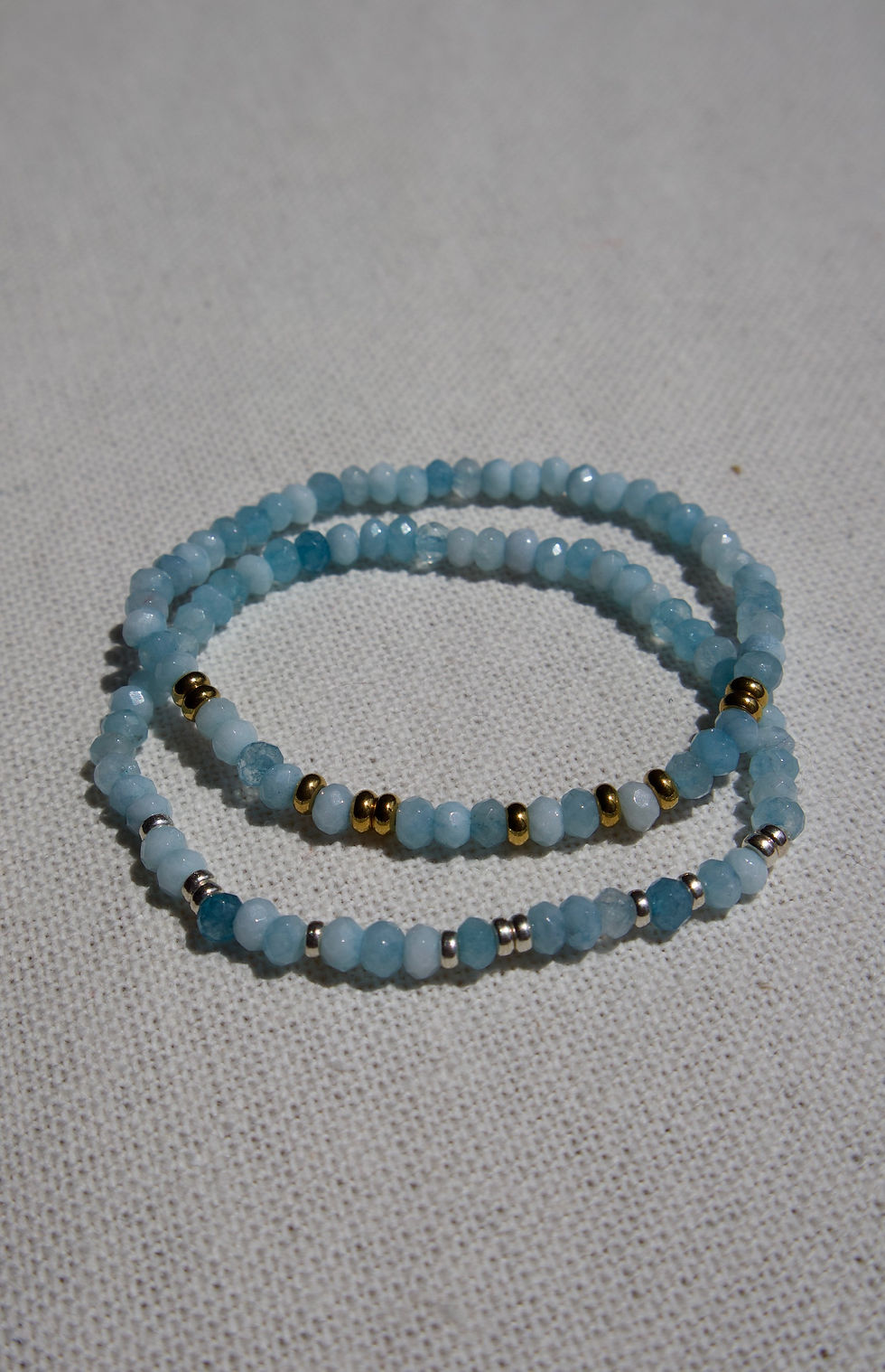 Aquamarine Jade Bracelet 