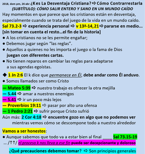 ¿Una Desventaja Cristiana? Cómo Contrarrestarla