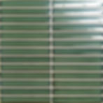 Green gloss large finger mosaic