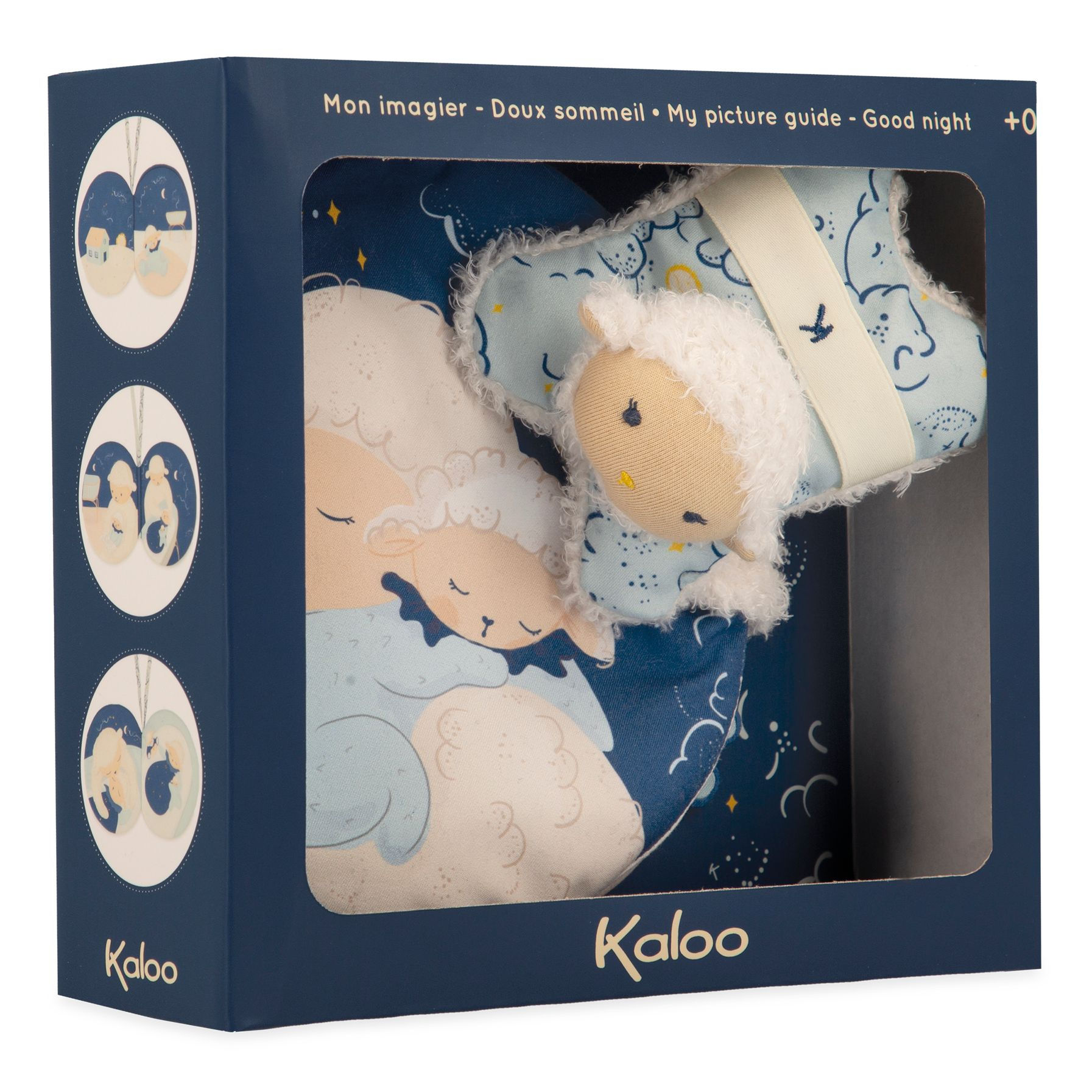 Kaloo - Mon imagier Doux sommeil - bleu - dès la naissance