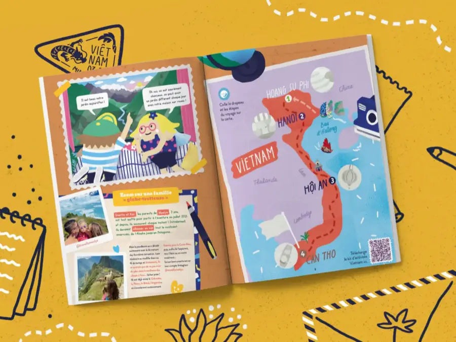 Miniature : Les Mini Mondes - Carnet de voyage Vietnam 4-7 ans
