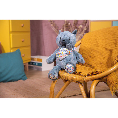 Thumbnail: Kaloo - Louise Linoo mother wolf plush box (36 cm)
