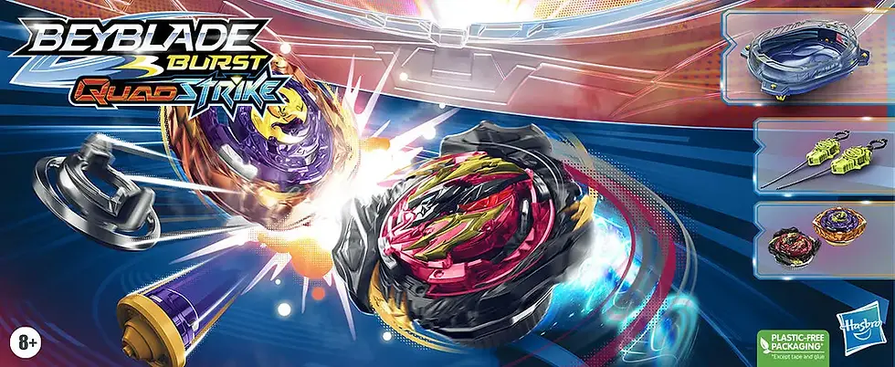 Thumbnail: Beyblade Burst QuadStrike - Thunder Edge Battle Set