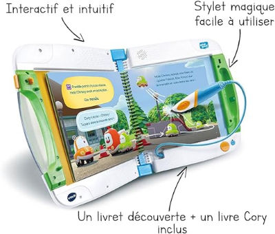 Miniature : Vtech - MagiBook Starter Pack 2 livres - de 2 à 8 ans -Vert