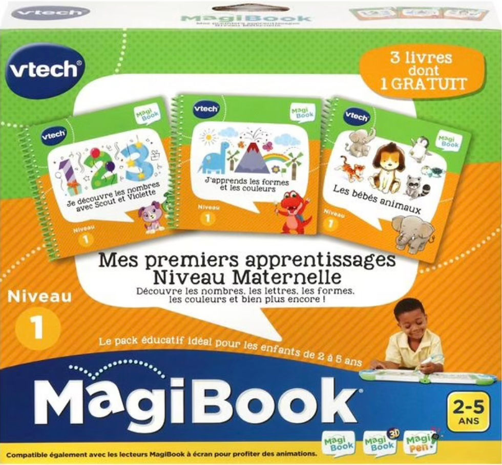 Vtech - Magibook - Mes premiers apprentissages - Niveau maternelle