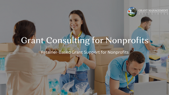 Urgency & Support by GMA - Strategic Grant Consulting for Nonprofits Now